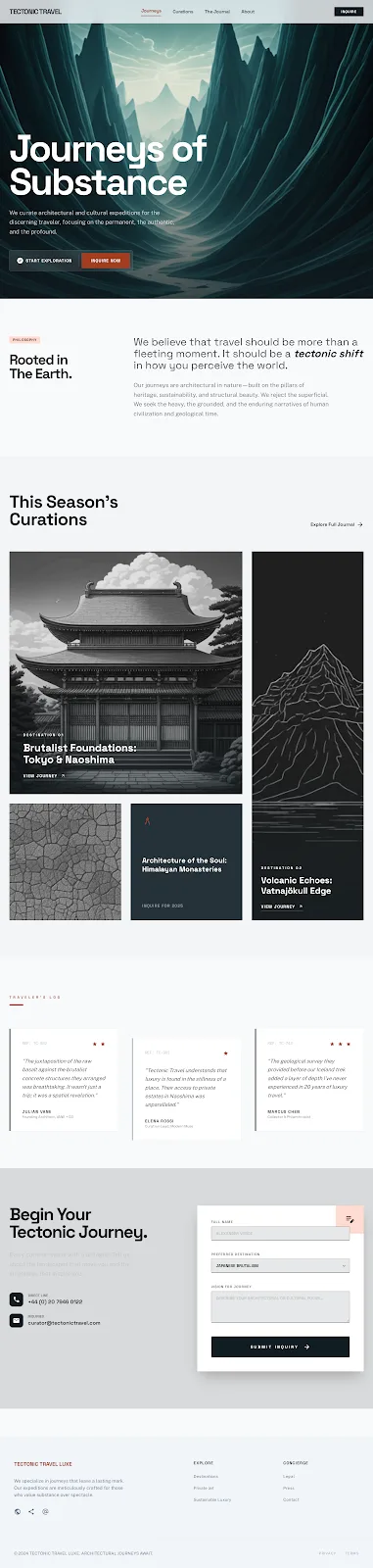 Dusk Labs — product design studio website by 3AM Creative Studio